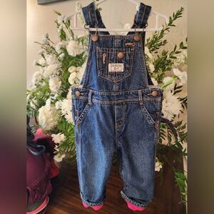OshKosh B'gosh Fleece Lined Blue Overalls